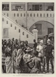 La expedición Ashanti, el contingente nativo